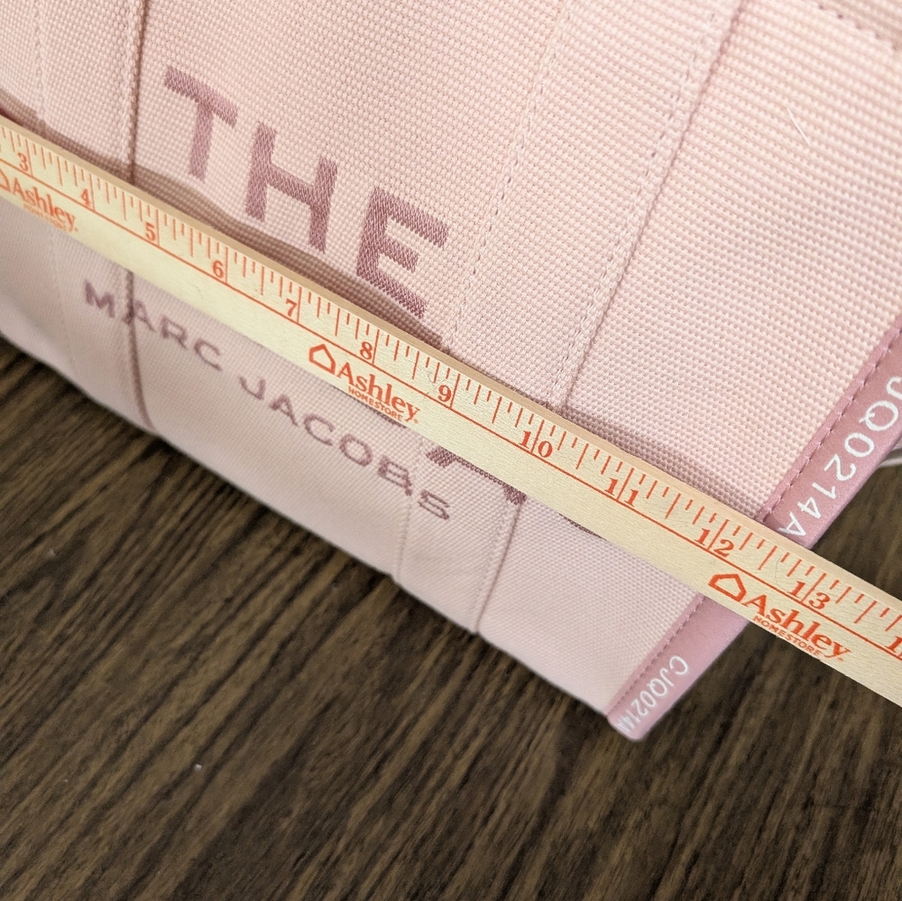 Light Pink Canvas Tote Bag - Picture 7 of 9